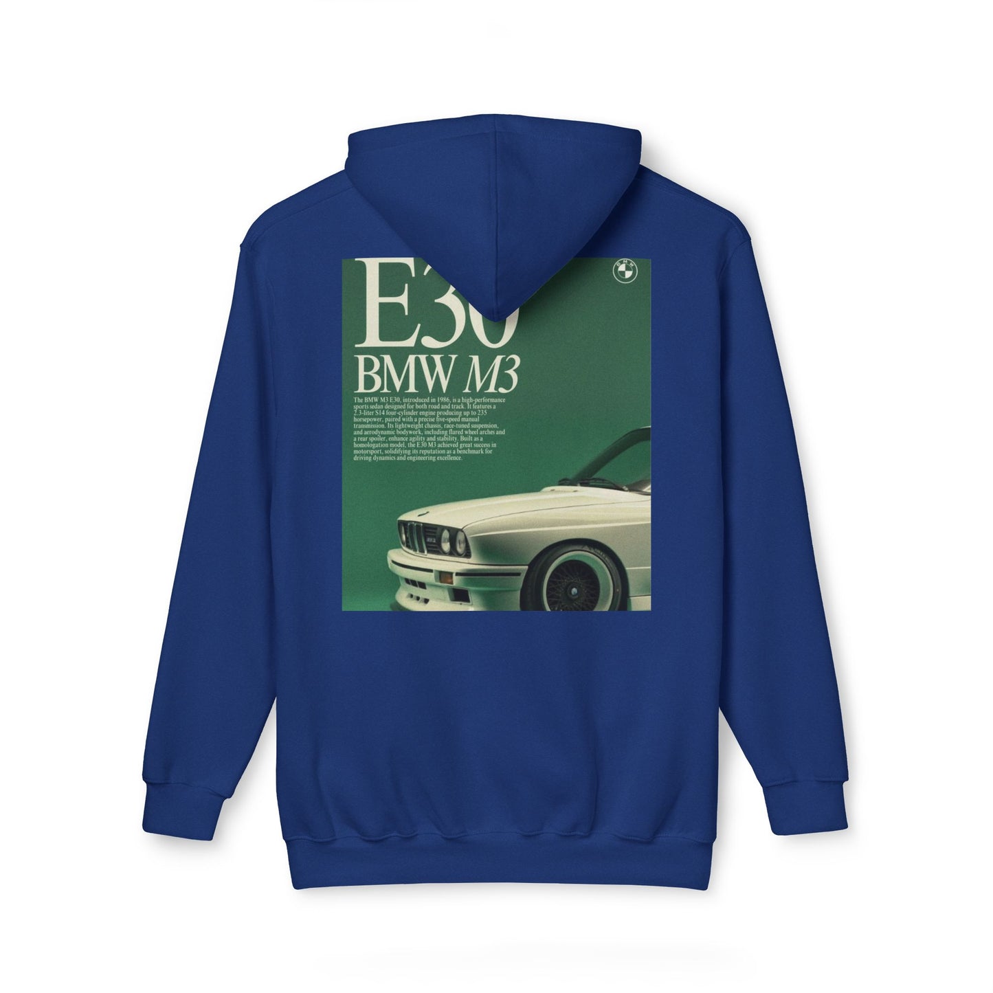 Retro BMW M3 Unisex Hoodie - Made in the USA