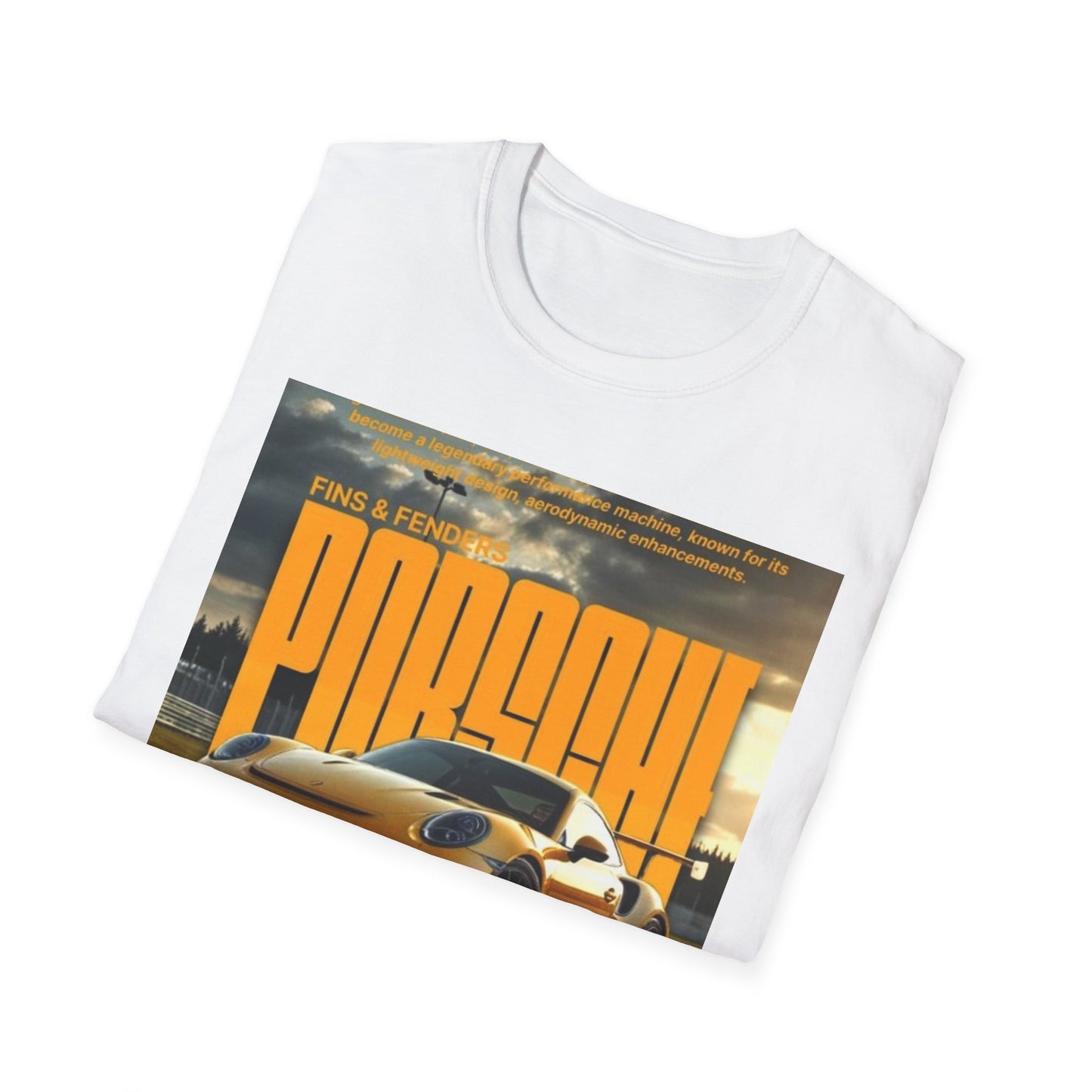 Vintage Porsche Graphic Unisex Softstyle T-Shirt