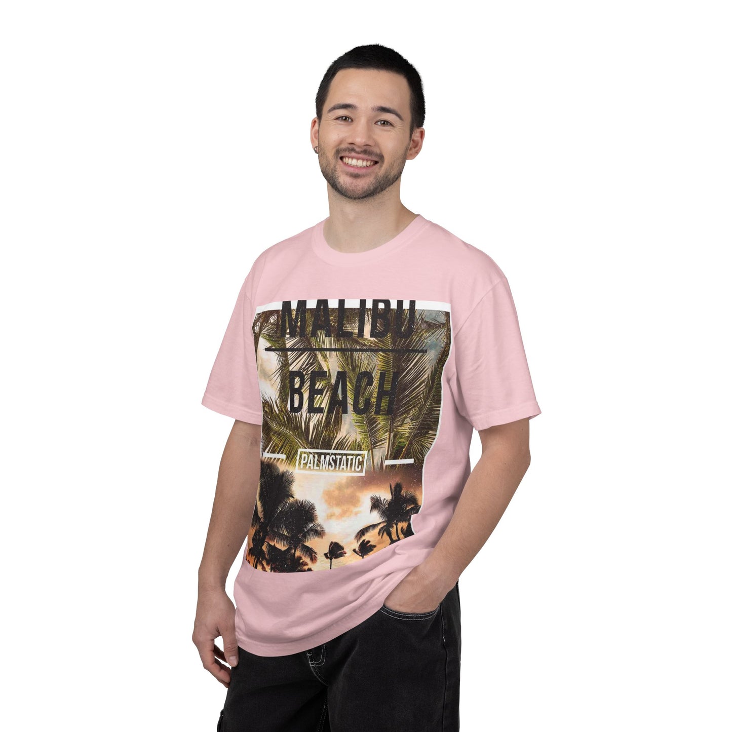 Malibu Beach Palm Photo T-Shirt