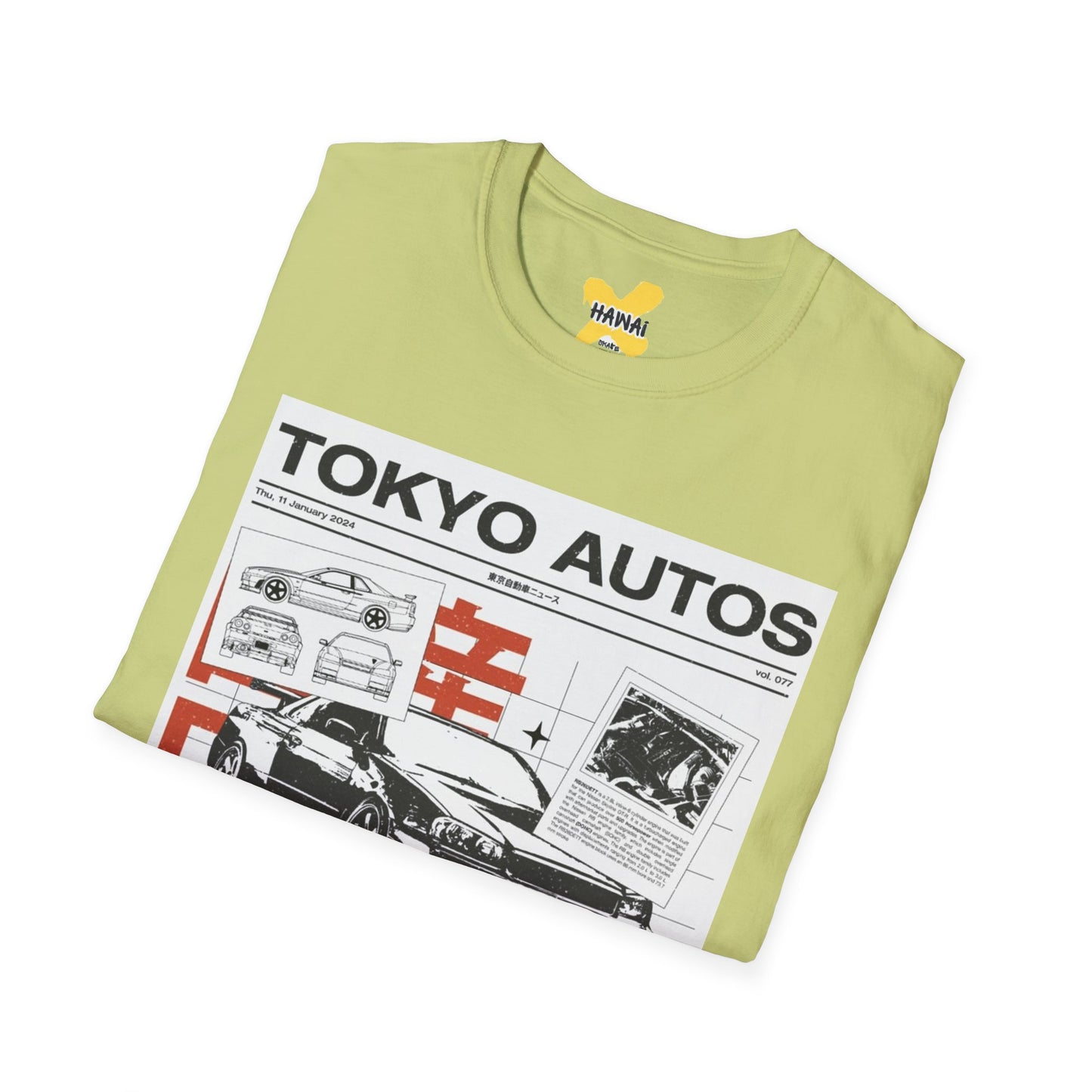 Tokyo Autos Street Beast T-Shirt, Unisex Graphic Tee, Car Enthusiast Gift, Casual Streetwear, Automotive Fashion, Birthday Gift