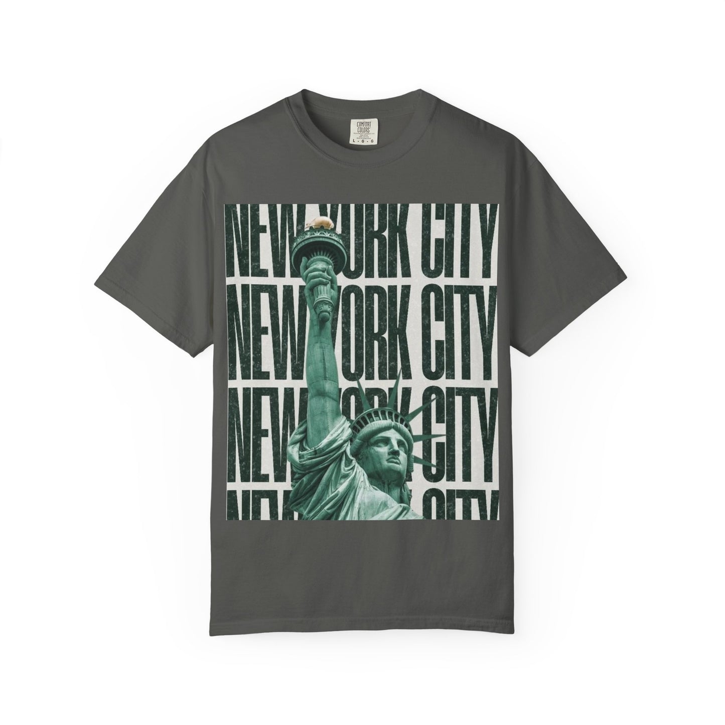New York City Statue of Liberty Graphic T-Shirt — Retro Urban Travel Tee