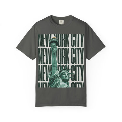 New York City Statue of Liberty Graphic T-Shirt — Retro Urban Travel Tee