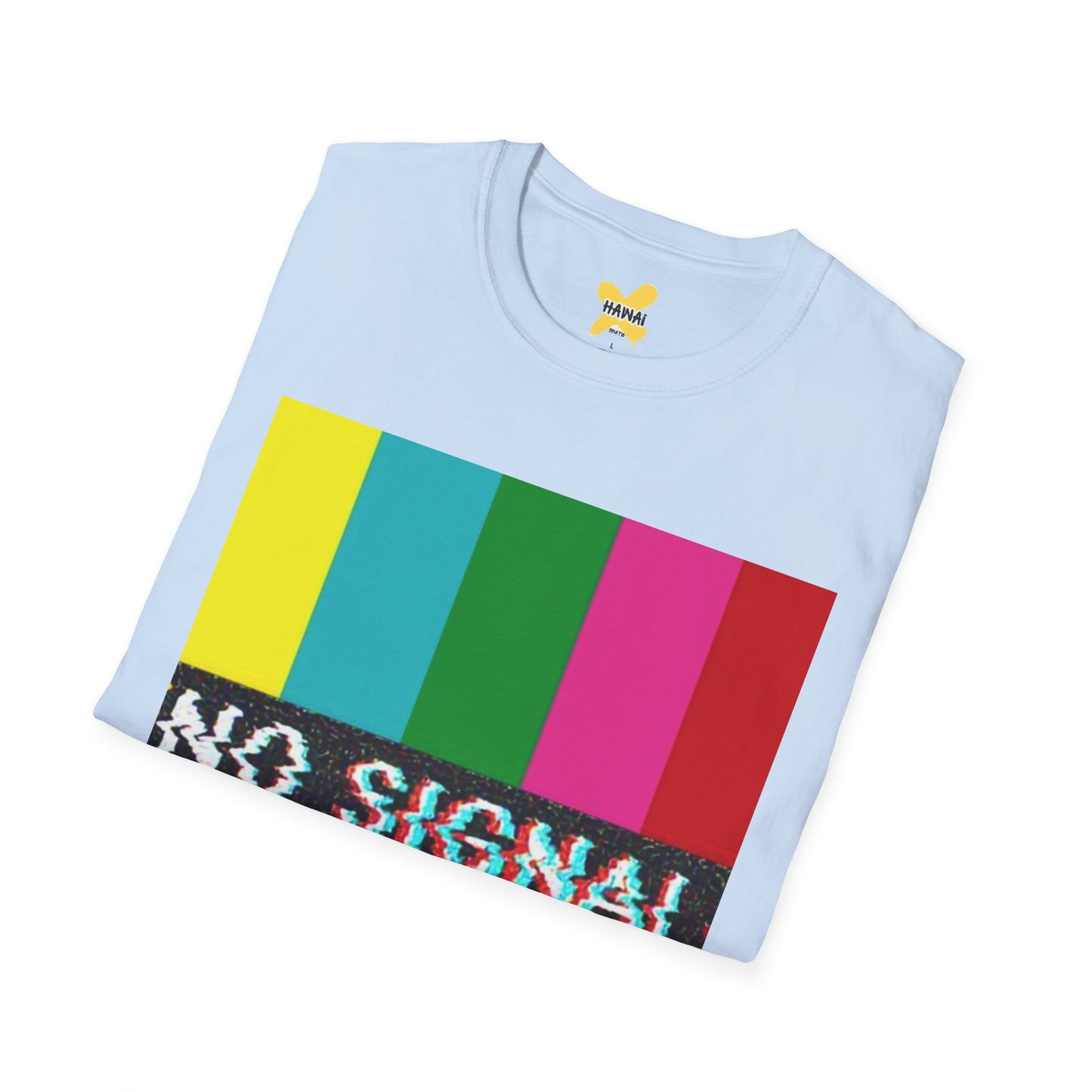 No Signal Graphic Unisex T-Shirt – Retro Style for Tech Lovers