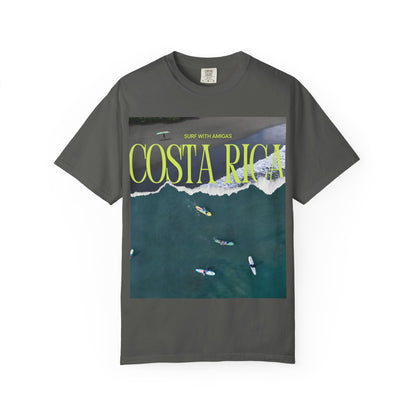 Costa Rica Surf T-Shirt — Aerial Wave & Surfers Graphic Tee