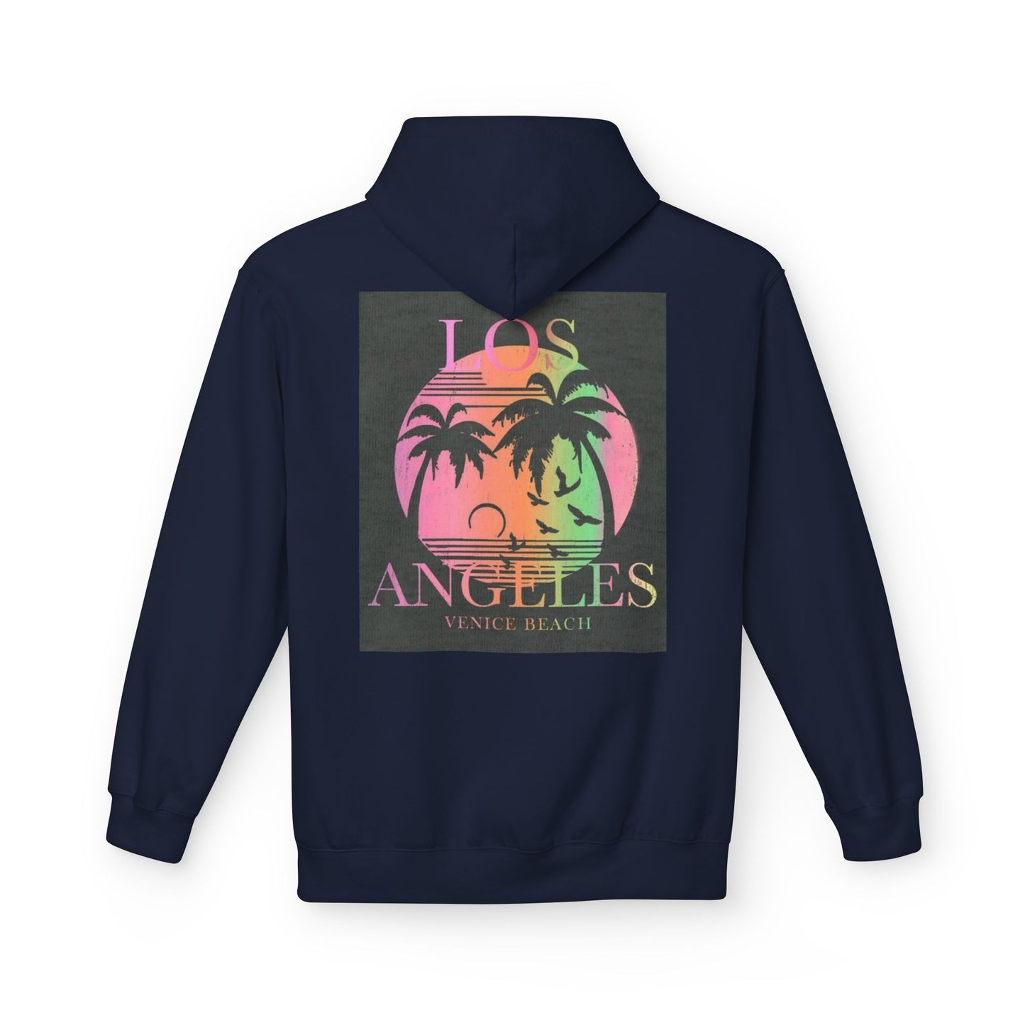 Los Angeles Venice Beach Graphic Hoodie - Cozy Unisex Fleece for Casual Style