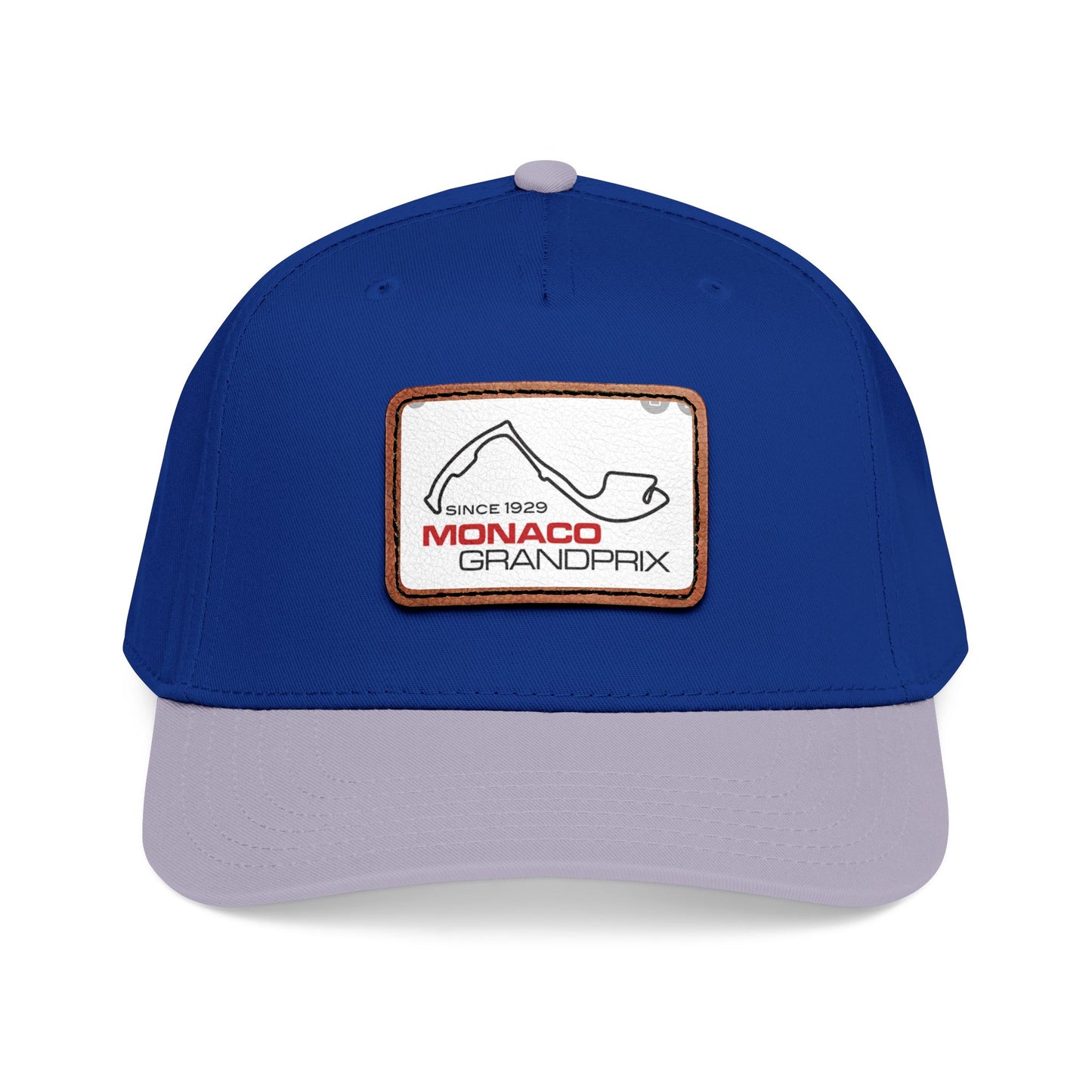 Monaco Grand Prix Leather Patch Baseball Cap