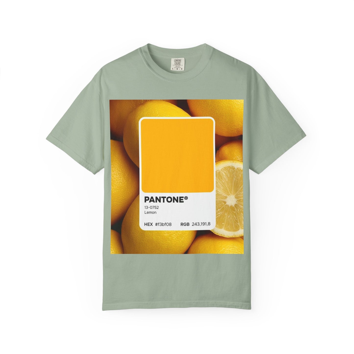 Pantone Lemon Print T-Shirt