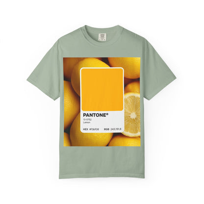 Pantone Lemon Print T-Shirt