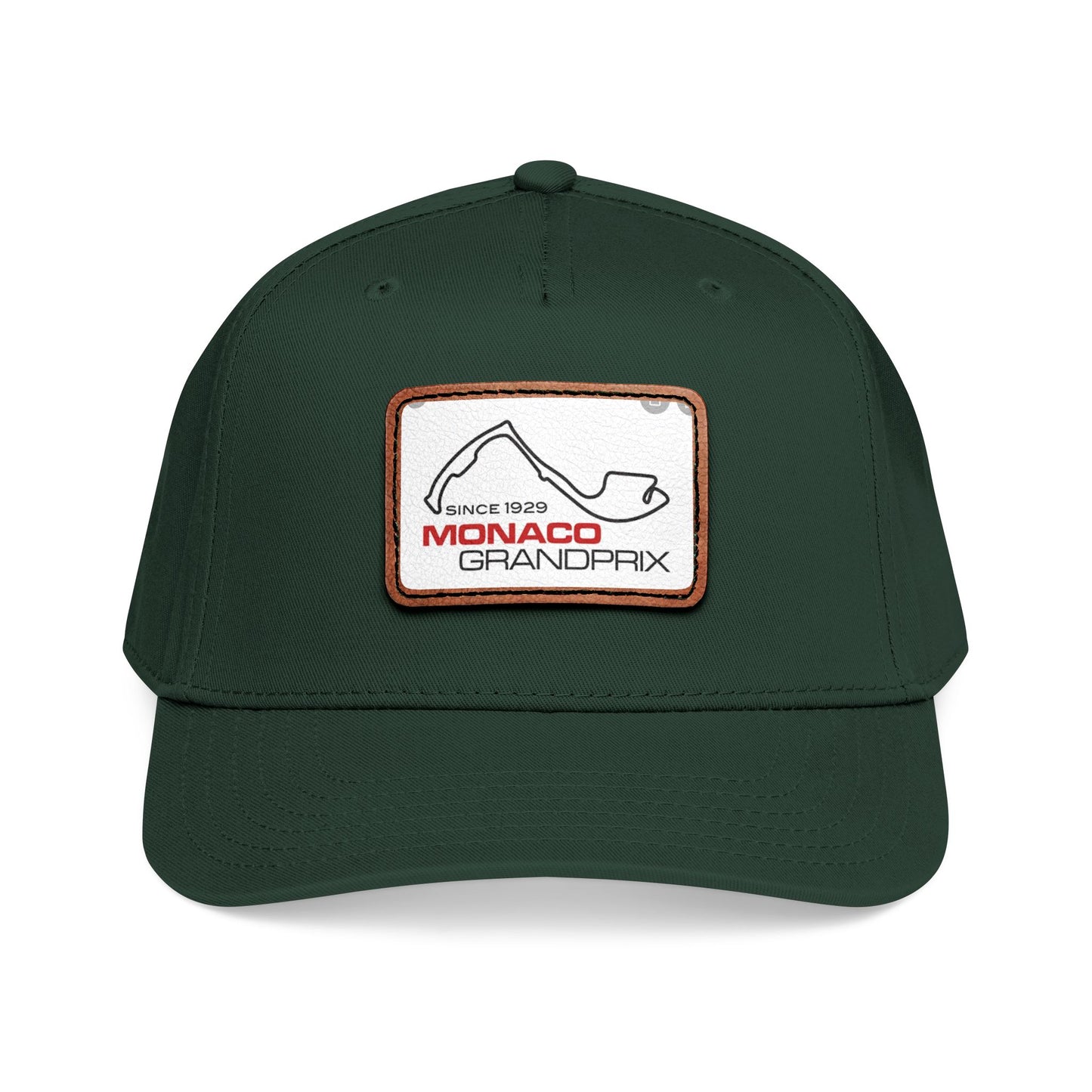 Monaco Grand Prix Leather Patch Baseball Cap