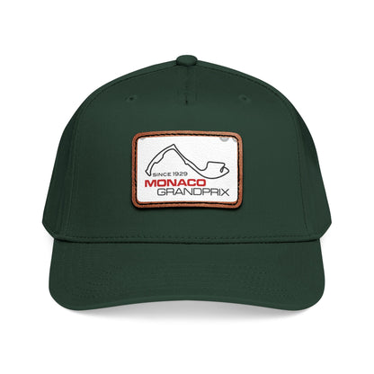 Monaco Grand Prix Leather Patch Baseball Cap