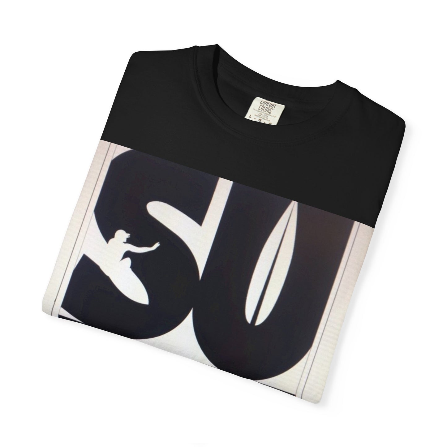 Surf Inspired Unisex Garment-Dyed T-Shirt, Beachwear, Casual Summer Tee, Surfing Gift, Trendy Streetwear, Comfortable Lifestyle Top