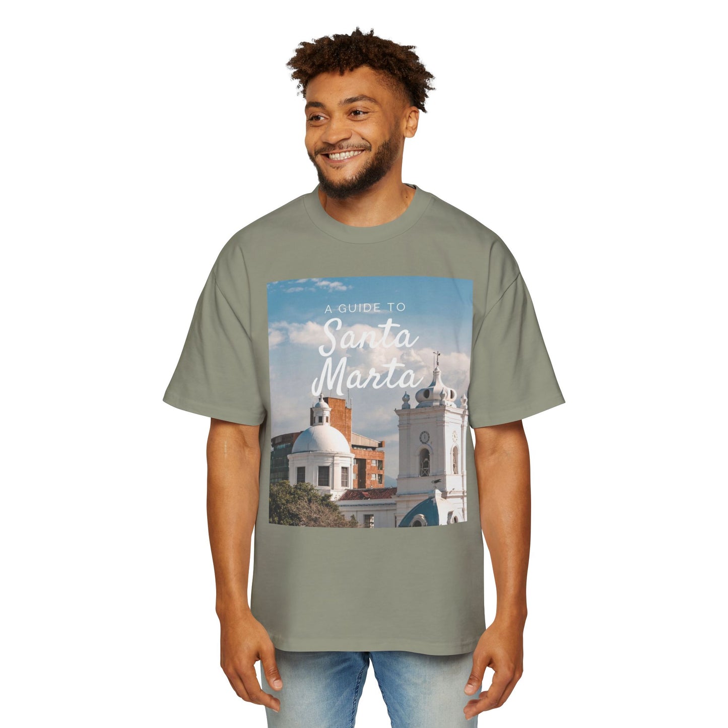 Santa Marta Travel Tee — Vintage Photo Guide T-Shirt