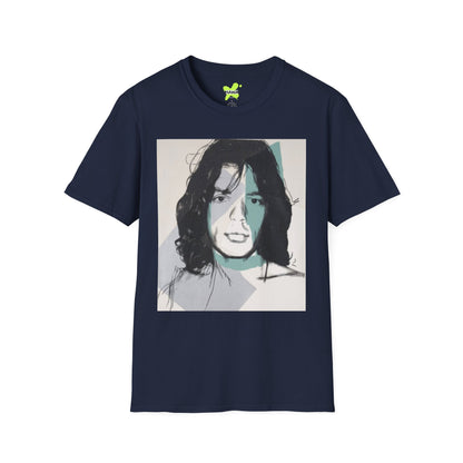 Artistic Unisex Softstyle T-Shirt - Unique Graphic Design for Art Lovers