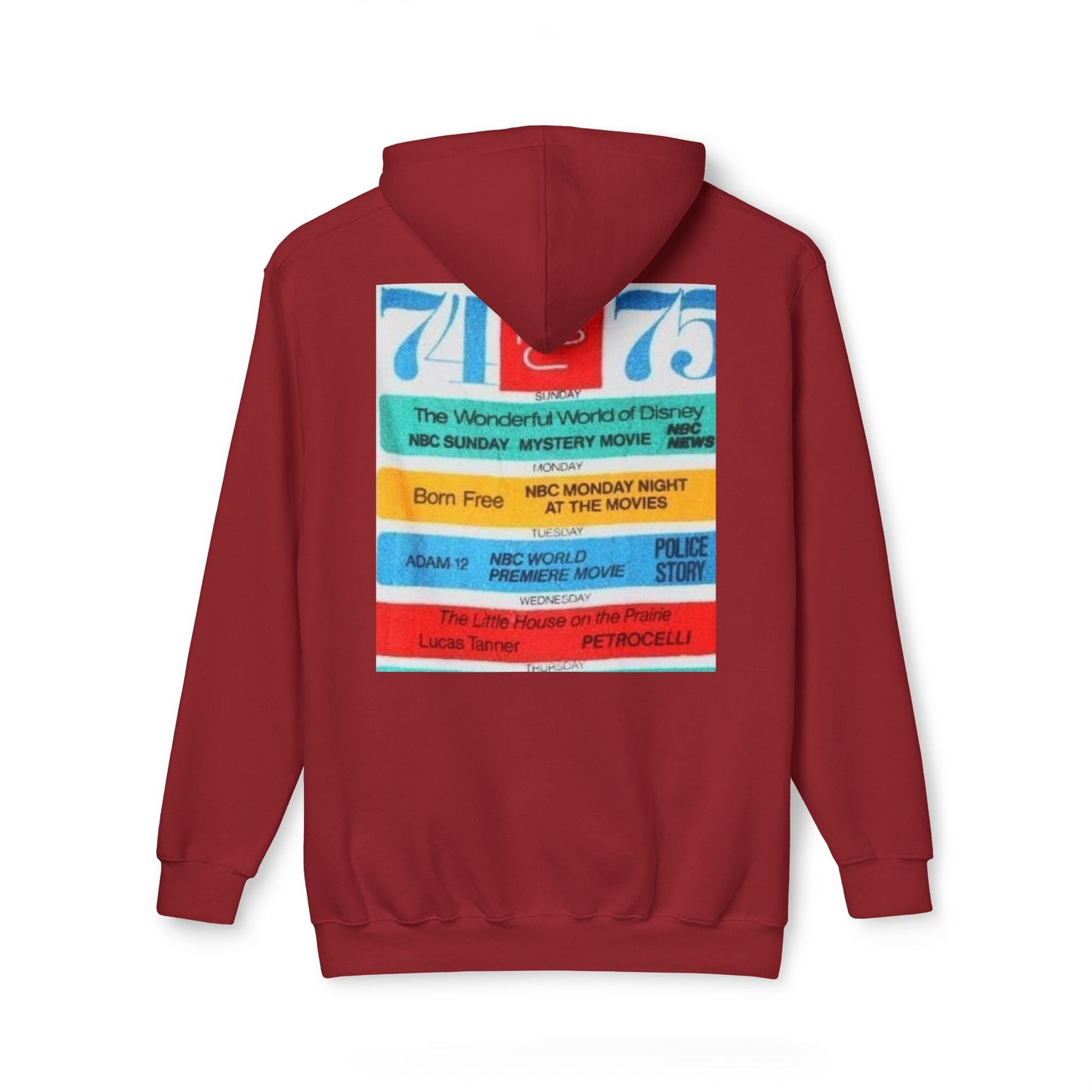 Retro Movie Night Unisex Hooded Sweatshirt - Perfect for Film Lovers