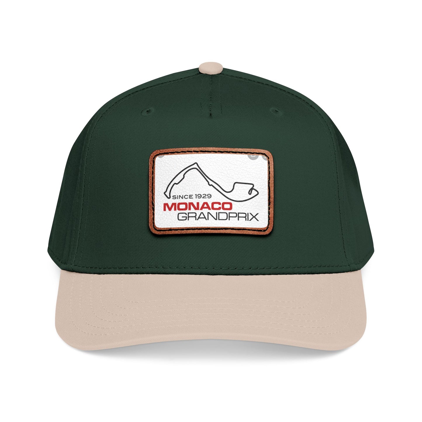 Monaco Grand Prix Leather Patch Baseball Cap
