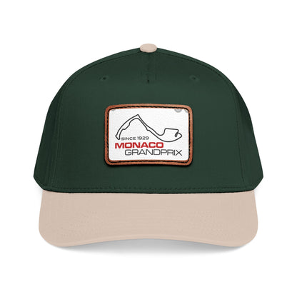 Monaco Grand Prix Leather Patch Baseball Cap