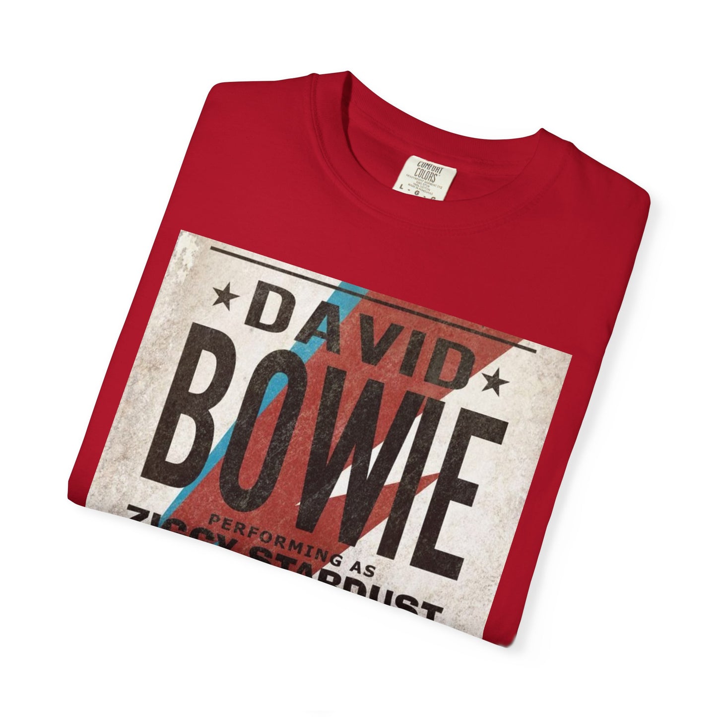 Retro Ziggy Stardust T-Shirt - Unisex Garment-Dyed Tee