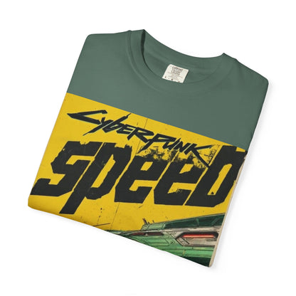 Cyberpunk Speed T-Shirt — Retro Racing Car Graphic Tee