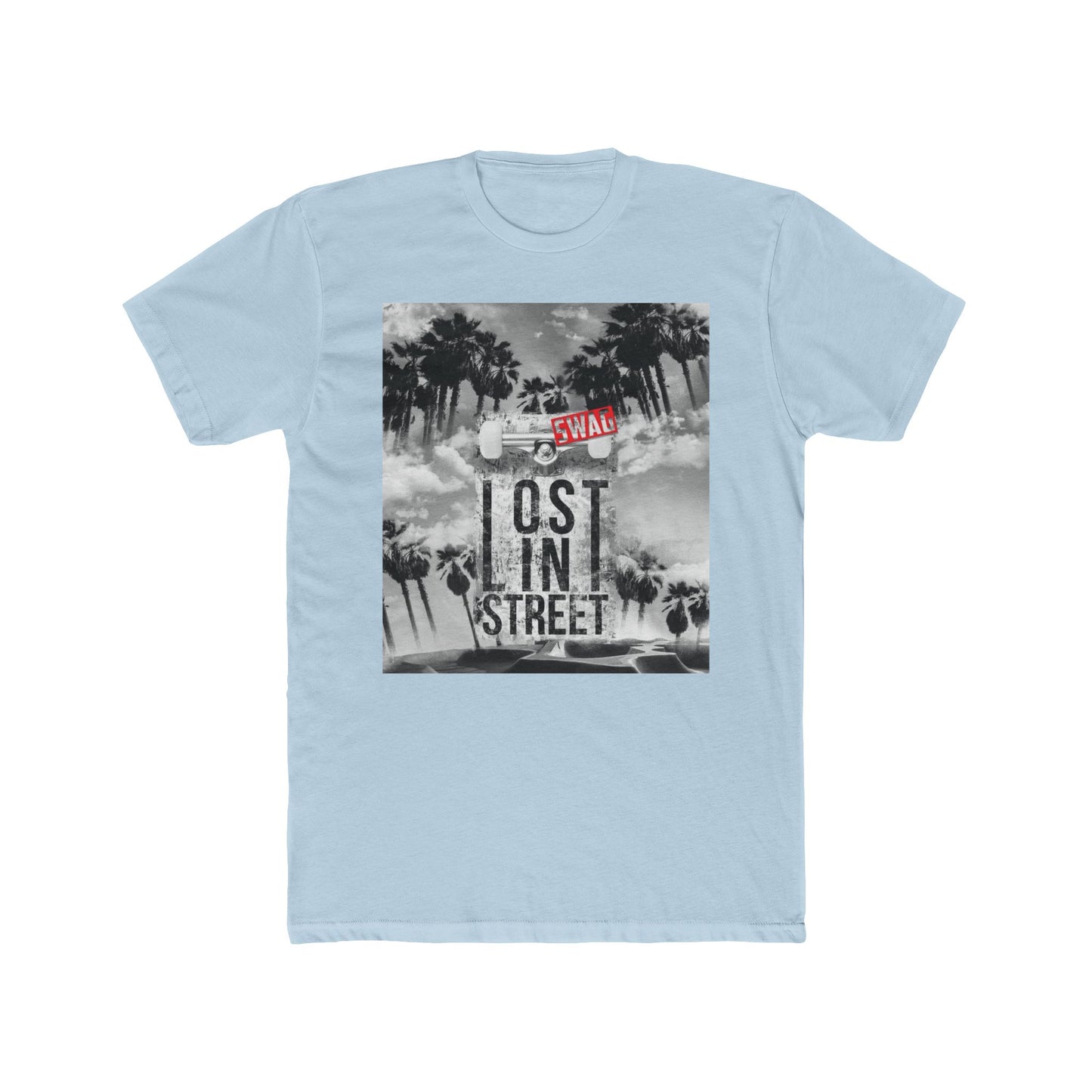 Lost in the Street Graphic Tee, Casual Everyday Shirt, Holiday Gift, Travel Enthusiast Apparel, Streetwear Fashion