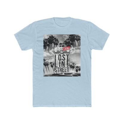 Lost in the Street Graphic Tee, Casual Everyday Shirt, Holiday Gift, Travel Enthusiast Apparel, Streetwear Fashion
