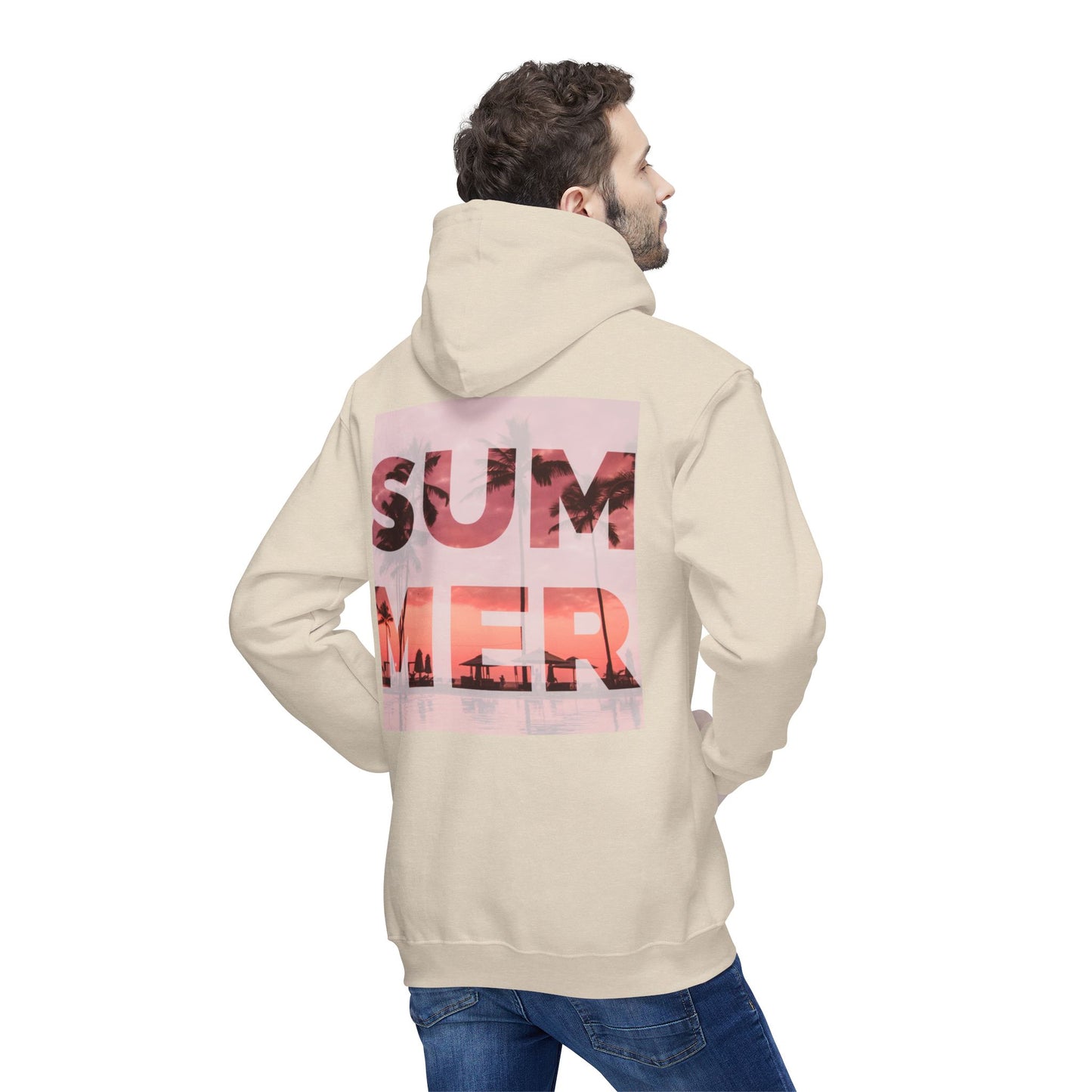 Summer Vibes Unisex Hooded Sweatshirt - Made in the USA