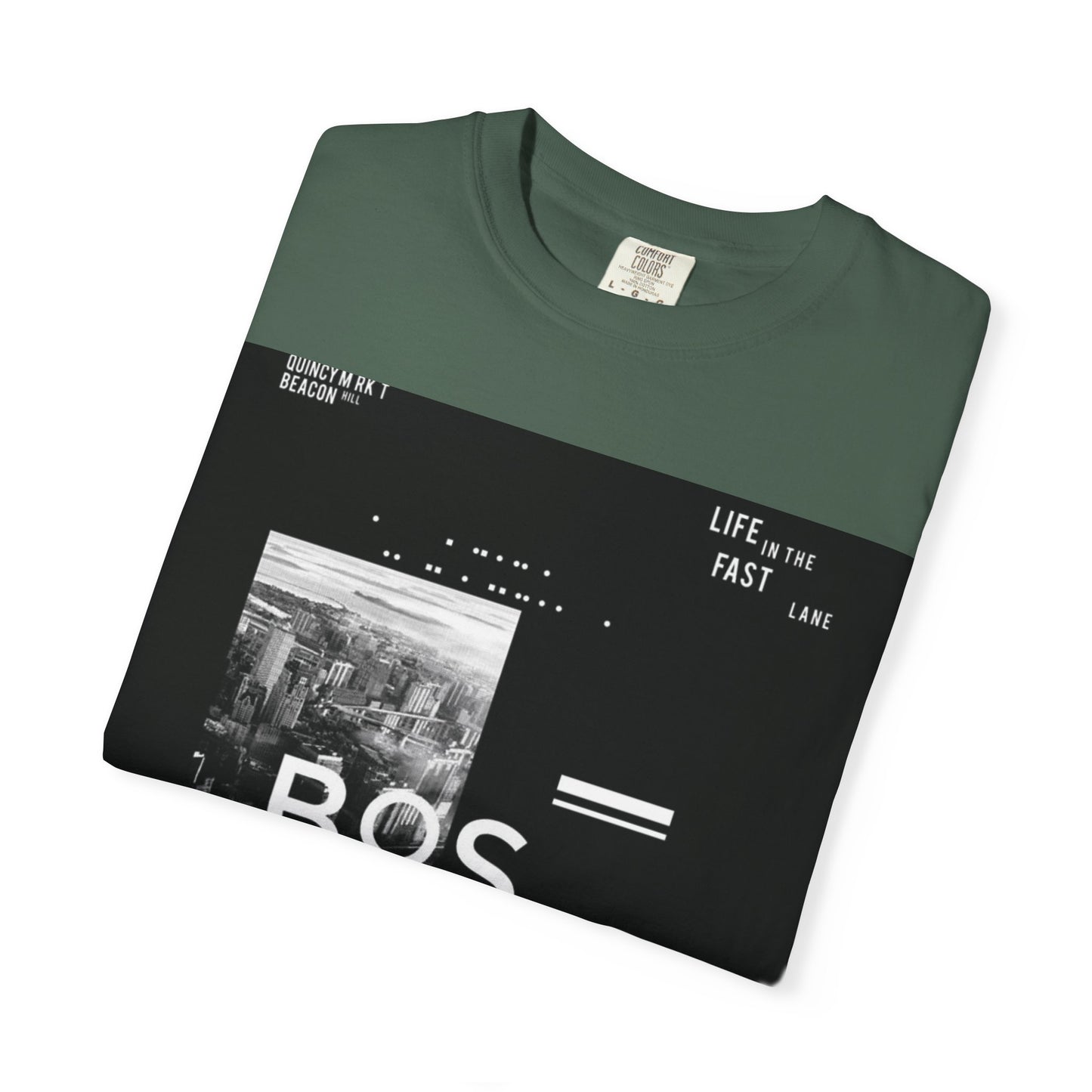 Boston Graphic Unisex T-Shirt, Casual Urban Style Tee, Gift for Travelers, Fashion Aesthetic Apparel, Streetwear Fashion