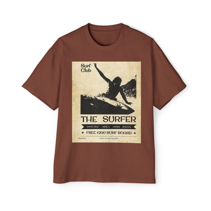 The Surfer Vintage Surf Club Tee — Men's Oversized Surf Graphic T-Shirt