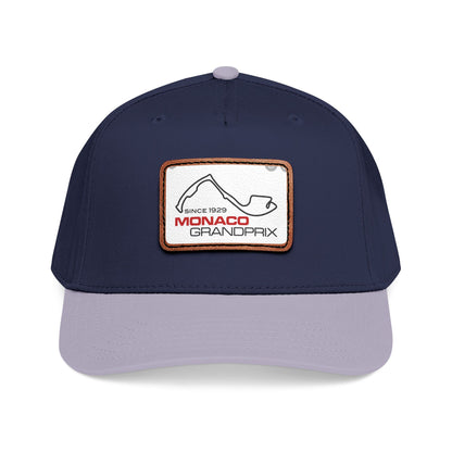 Monaco Grand Prix Leather Patch Baseball Cap