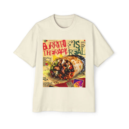 Burrito Is Therapy Tee — Funny Food Graphic T-Shirt