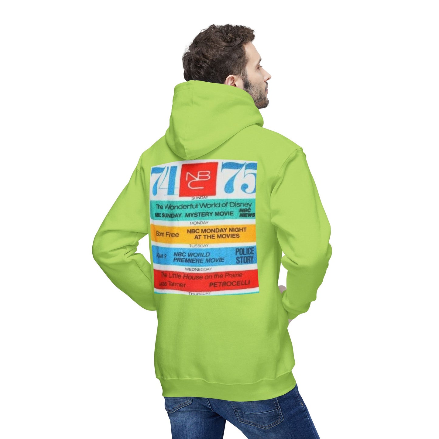 Retro Movie Night Unisex Hooded Sweatshirt - Perfect for Film Lovers