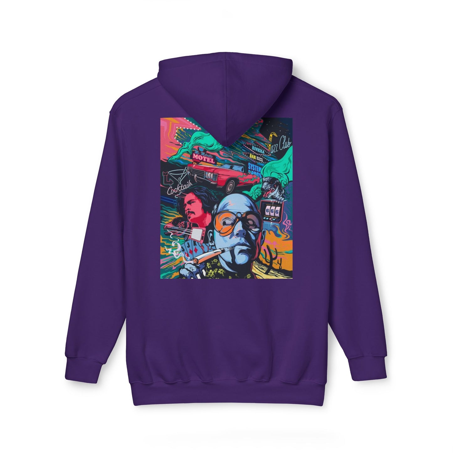 Retro Graphic Unisex Hooded Sweatshirt - Made in the US