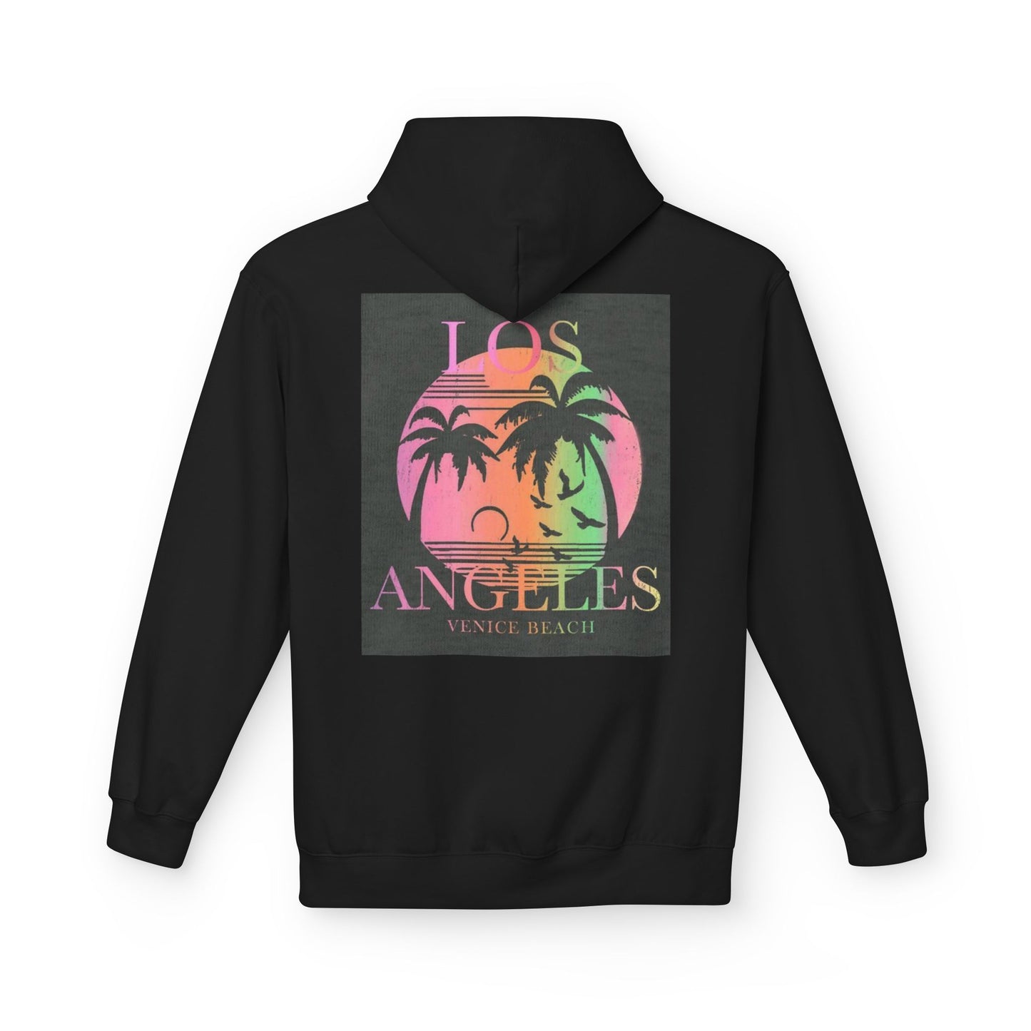 Los Angeles Venice Beach Graphic Hoodie - Cozy Unisex Fleece for Casual Style