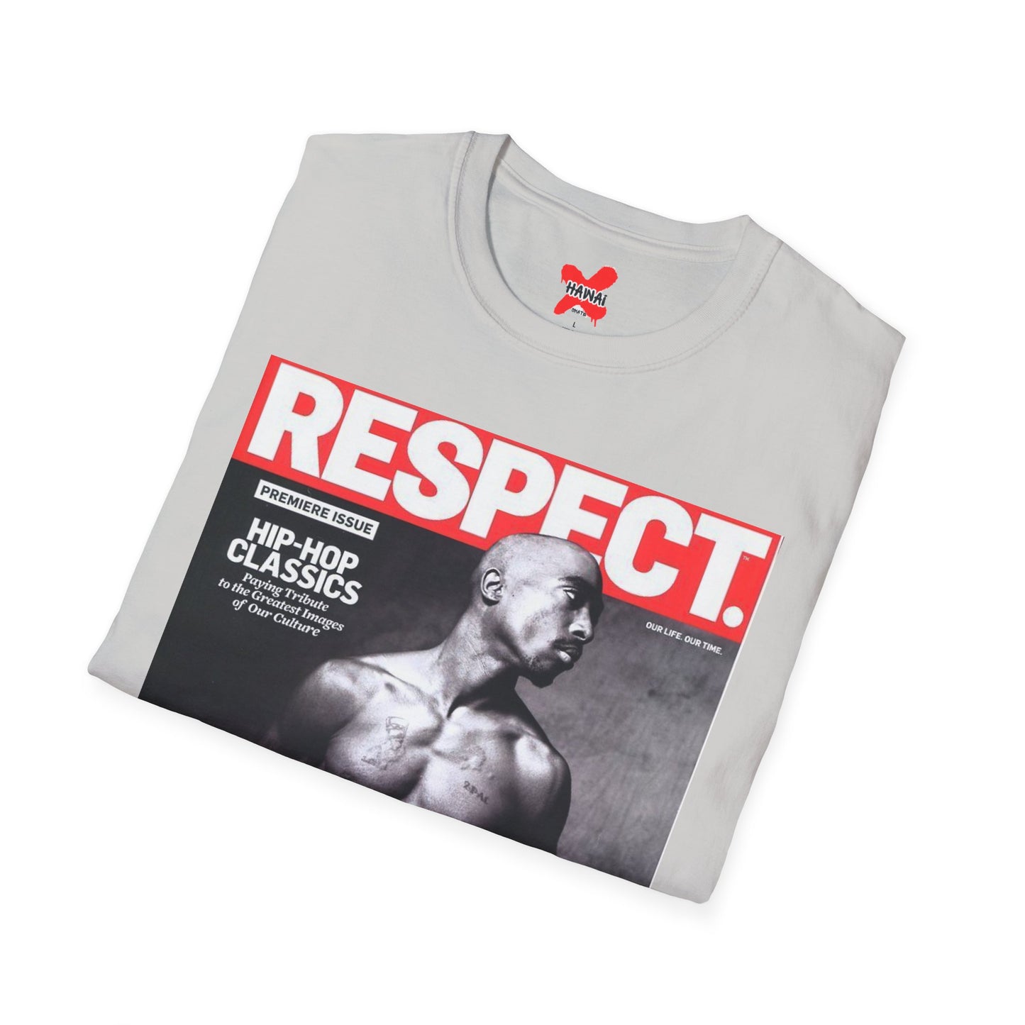 Hip-Hop Respect Unisex Softstyle T-Shirt, Streetwear Tee, Music Lover Gift, Urban Style, Casual Fashion, Graphic Tee