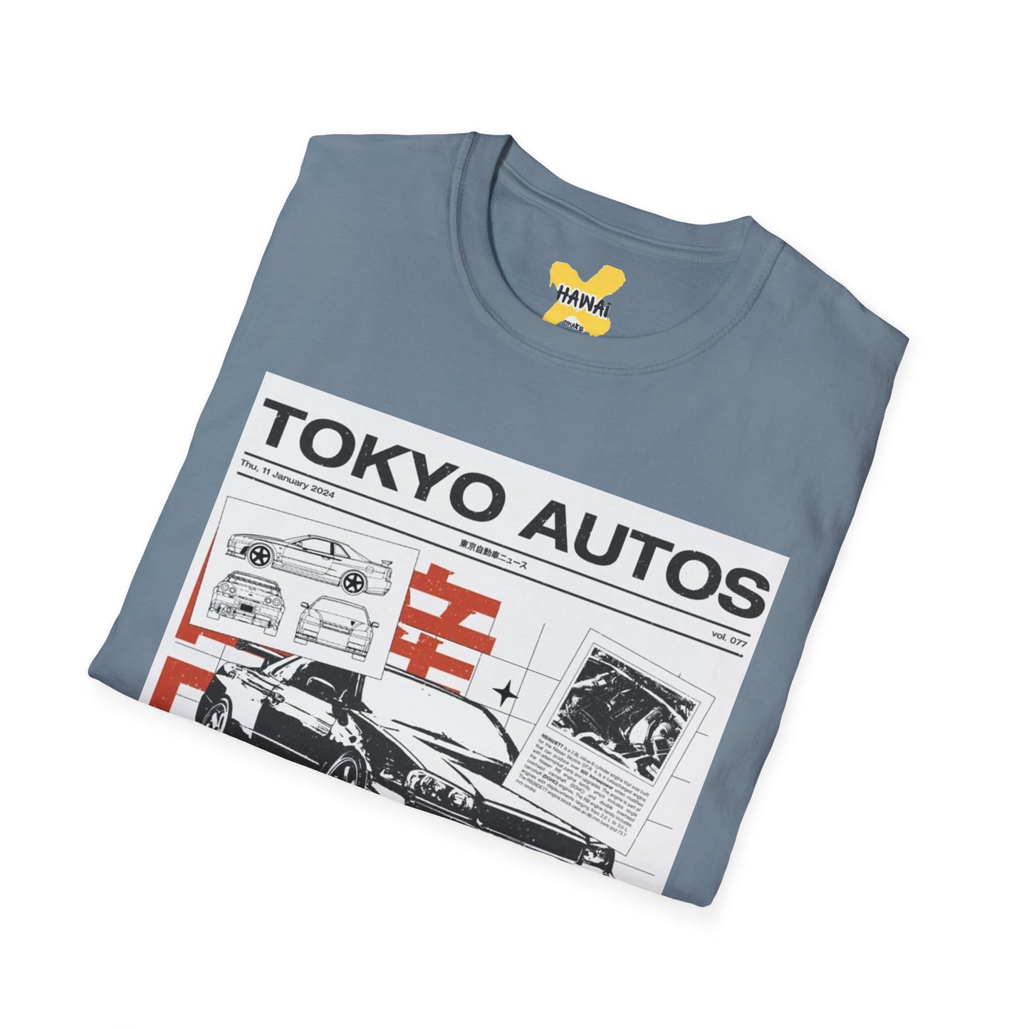 Tokyo Autos Street Beast T-Shirt, Unisex Graphic Tee, Car Enthusiast Gift, Casual Streetwear, Automotive Fashion, Birthday Gift