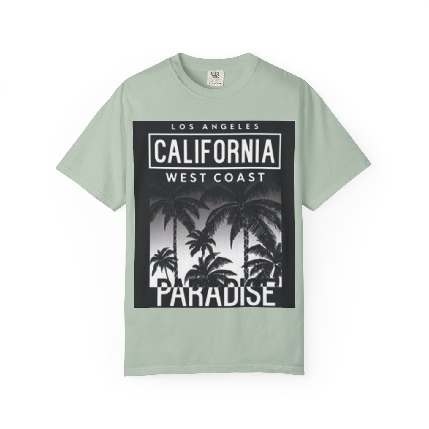 West Coast Paradise T-Shirt, Unisex Graphic Tee, California Style Shirt, Summer Vibes Top, Beachwear, Travel Souvenir