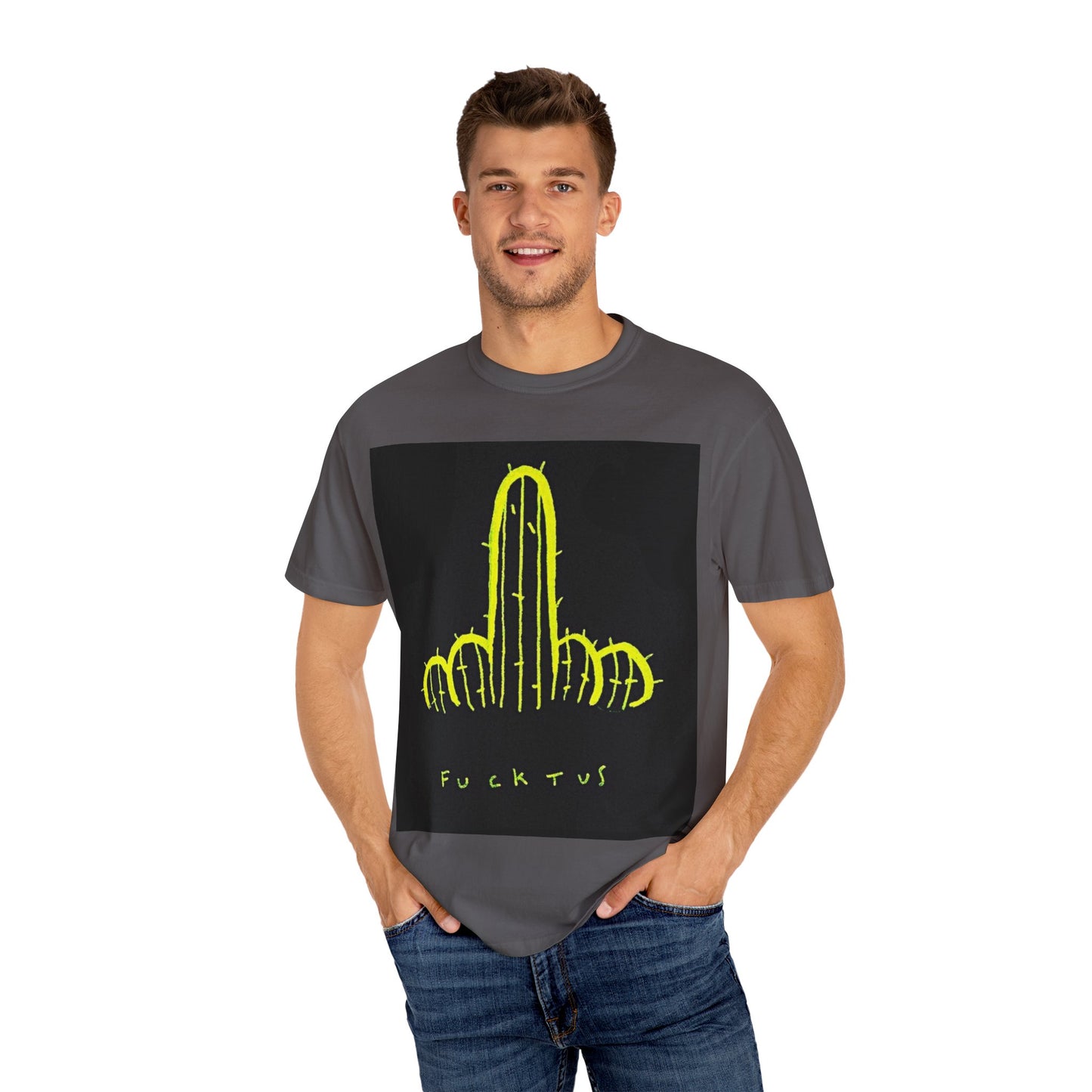 Funny Cactus Graphic T-Shirt - Unisex, Vibrant Design"}