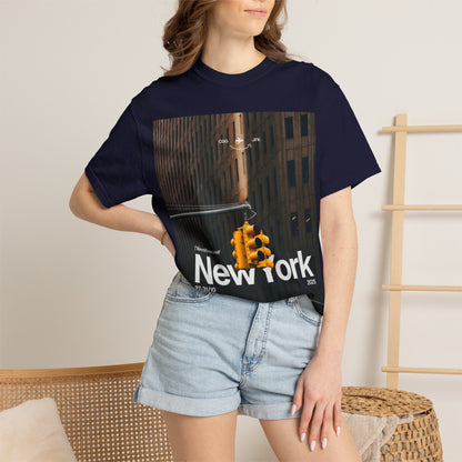 New York City Traffic Light Photo T‑Shirt — Urban Streetwear Tee