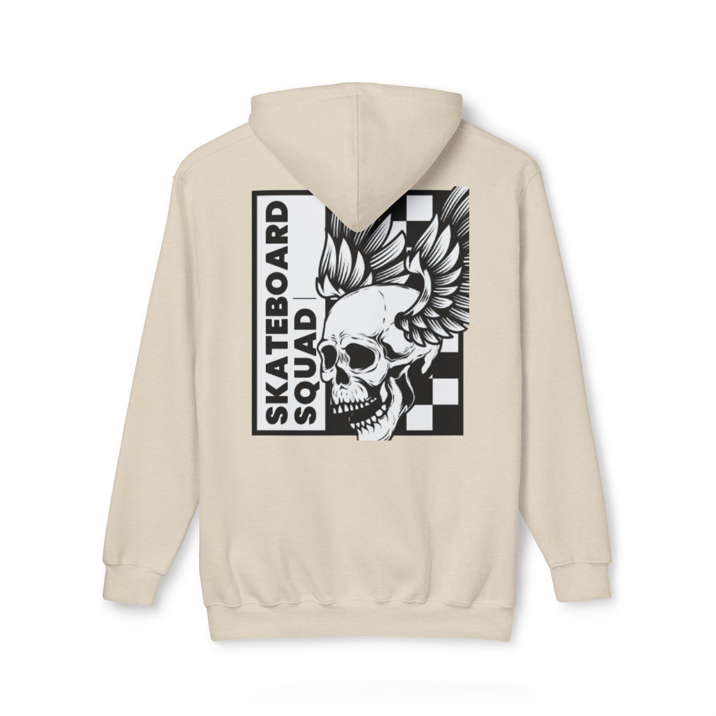 Skateboard Hoodie, Cool Streetwear Sweatshirt, Graphic Pullover for Skaters, Unisex Casual Wear, Gift for Skate Lovers