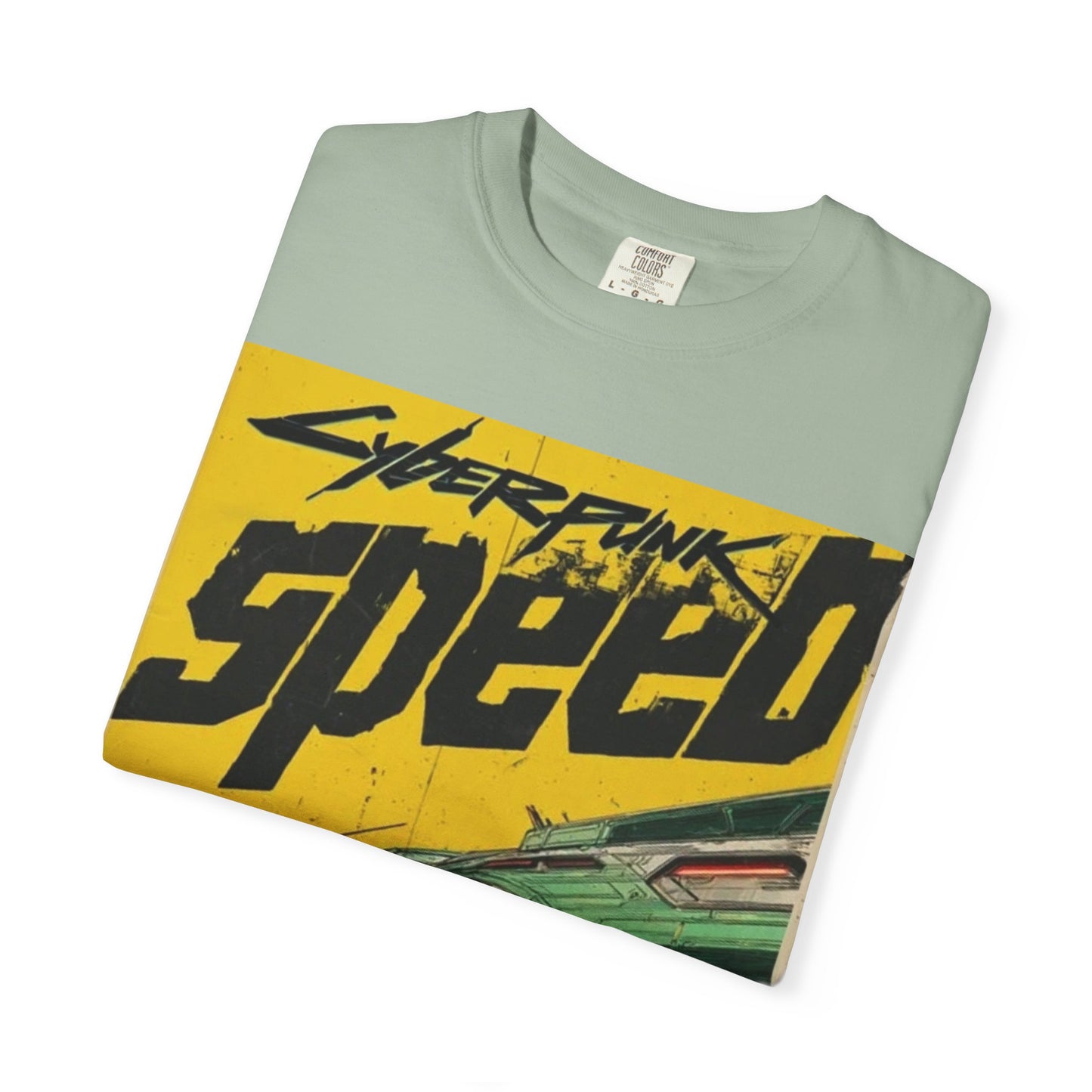 Cyberpunk Speed T-Shirt — Retro Racing Car Graphic Tee
