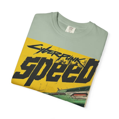 Cyberpunk Speed T-Shirt — Retro Racing Car Graphic Tee