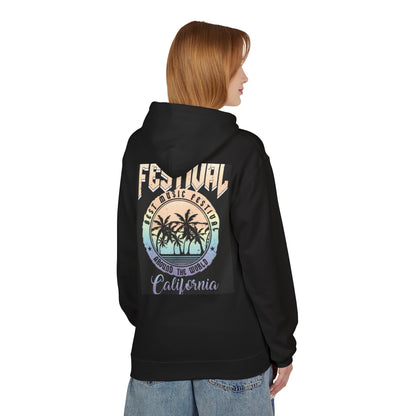 Festival Vibes Hoodie | Beach Music Festival Apparel, Summer Hoodie, California Style, Unisex Streetwear, Gift for Music Lovers