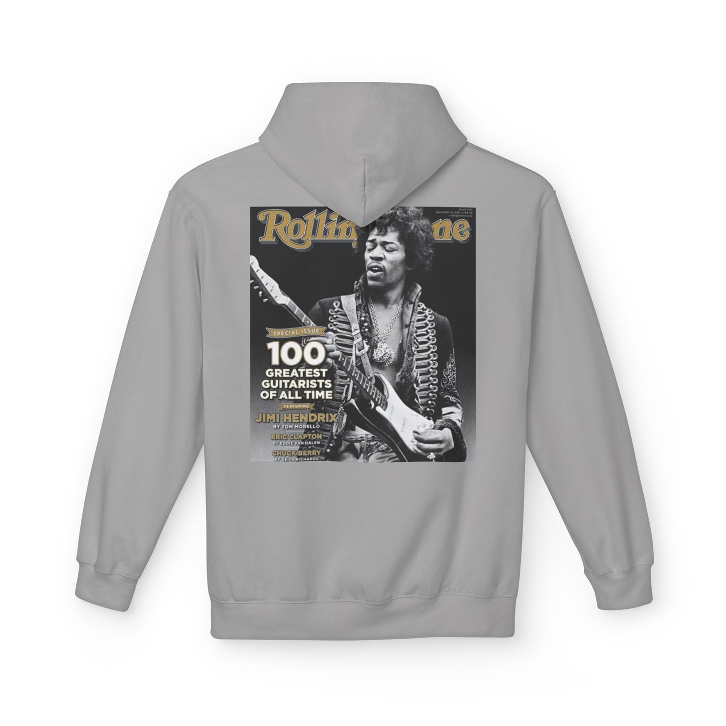 Jimi Hendrix Tribute Fleece Hoodie - Unisex Midweight Softstyle