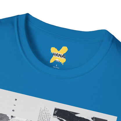 Retro Graphic Tee - Balance Art Design for Casual Style