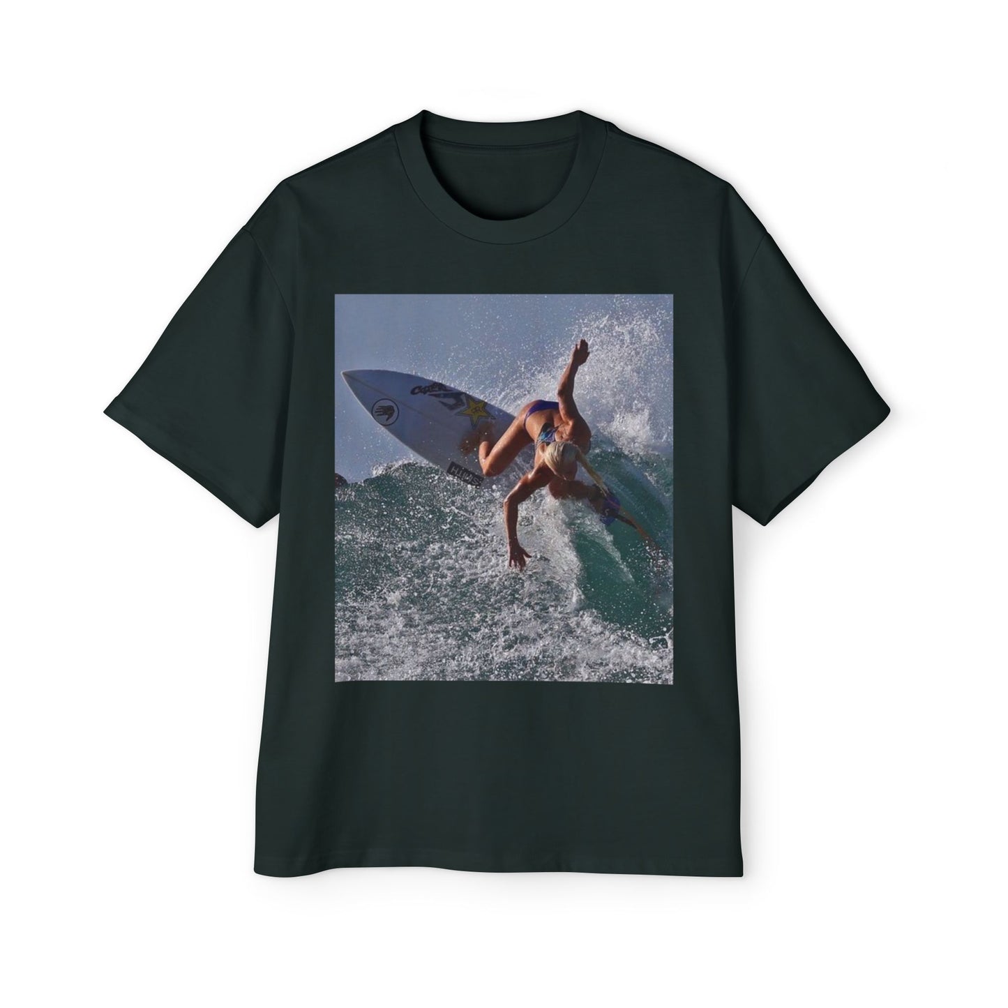 Surf Photo T-Shirt — Men’s Oversized Surfing Tee