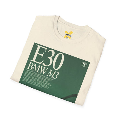 E30 BMW M3 Graphic Unisex T-Shirt - Classic Car Enthusiast Tee