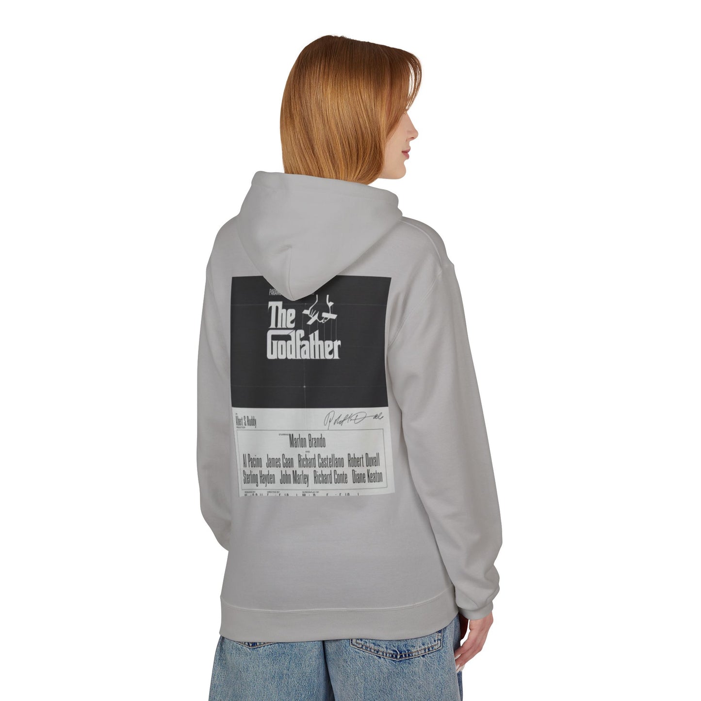 Unisex Godfather Movie Hoodie - Midweight Softstyle Fleece Pullover for Film Lovers