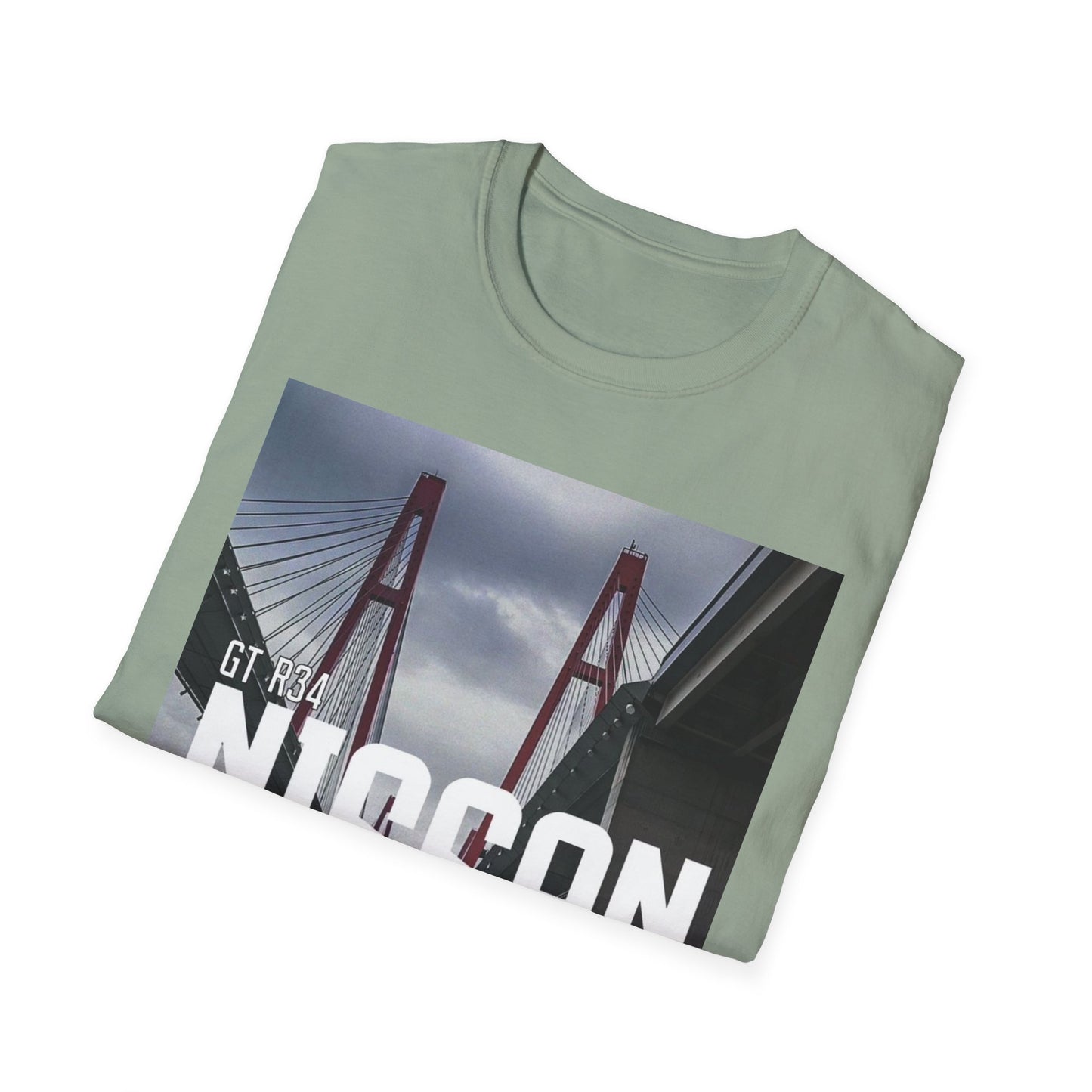 Nissan GT-R 34 Unisex Softstyle T-Shirt - Car Enthusiast Apparel