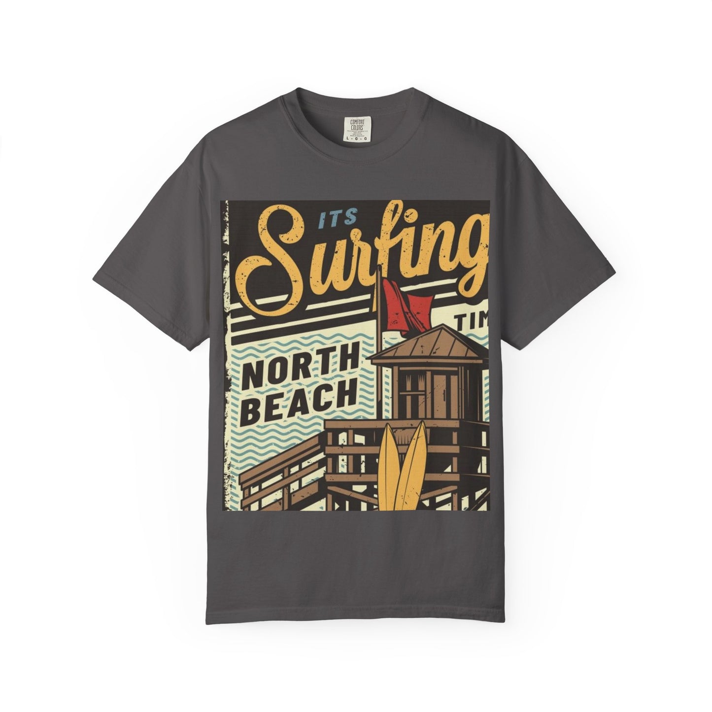 Surf Vibes Unisex T-Shirt - Retro Beach Tee, Casual Style, Summer Wear, Gift for Beach Lovers, Surfing Enthusiasts