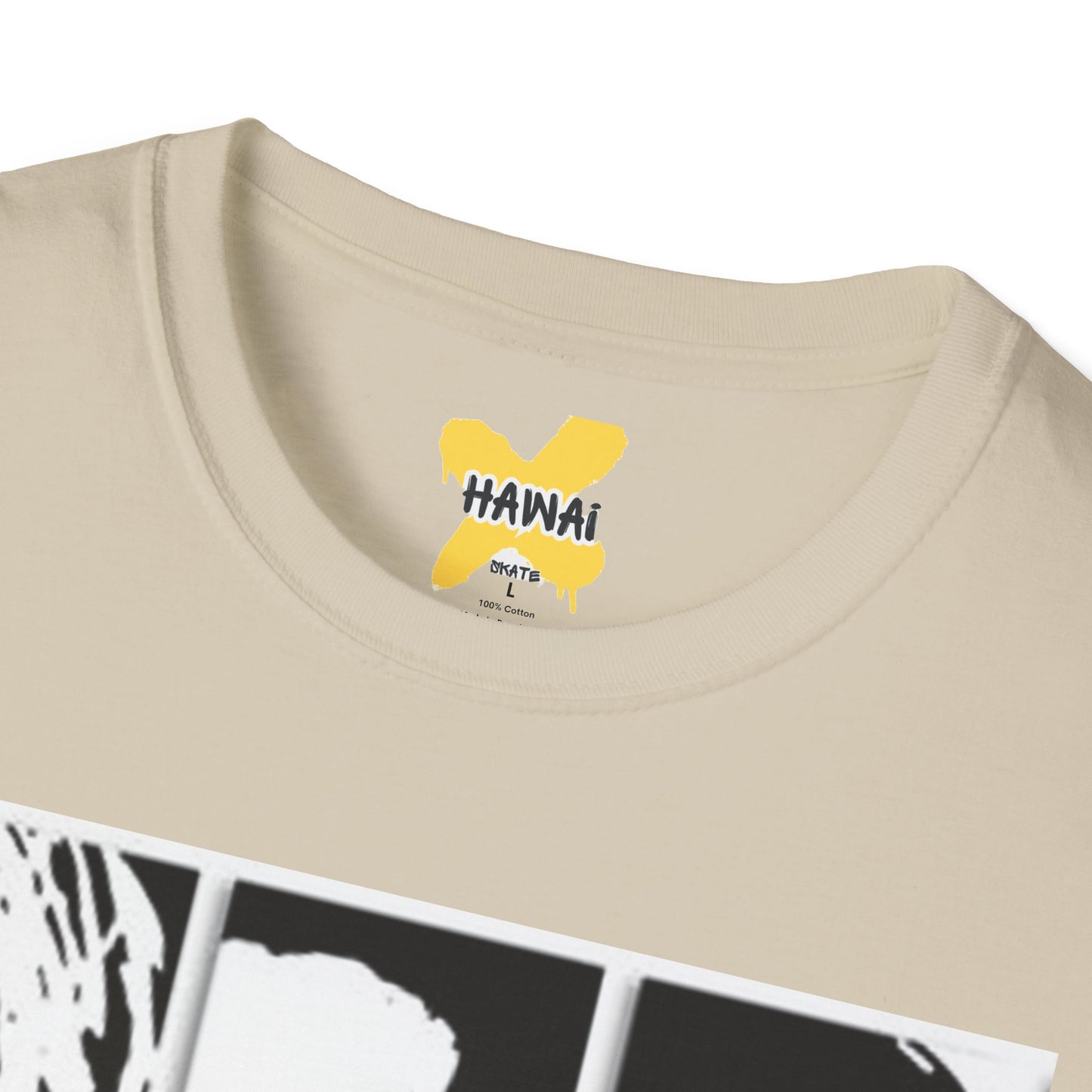 Trendy Band Graphic T-Shirt, Unisex Softstyle Tee, Casual Everyday Wear, Music Lover Gift, Rock Band Style