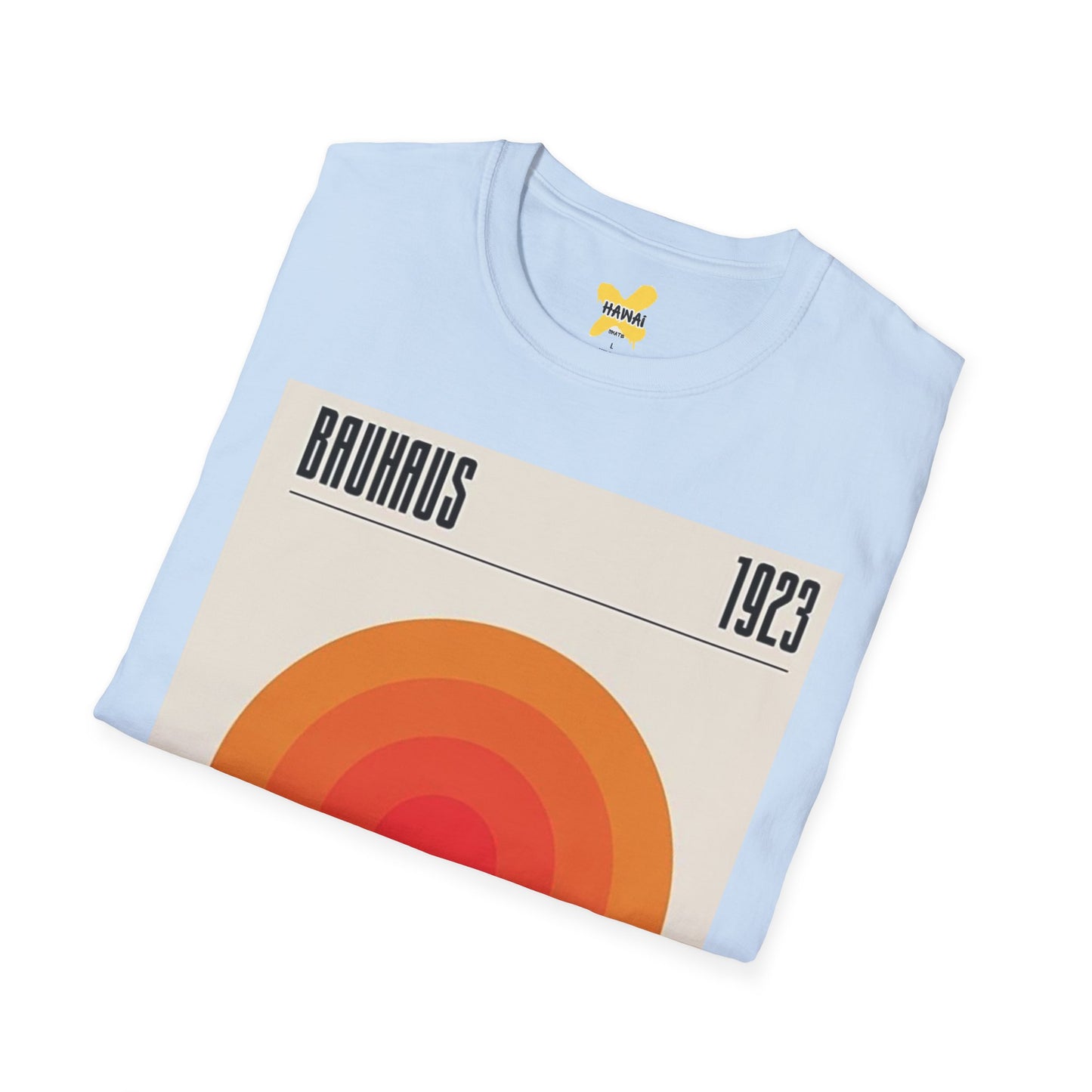 Retro Bauhaus 1923 Unisex Softstyle T-Shirt - Vintage Graphic Tee